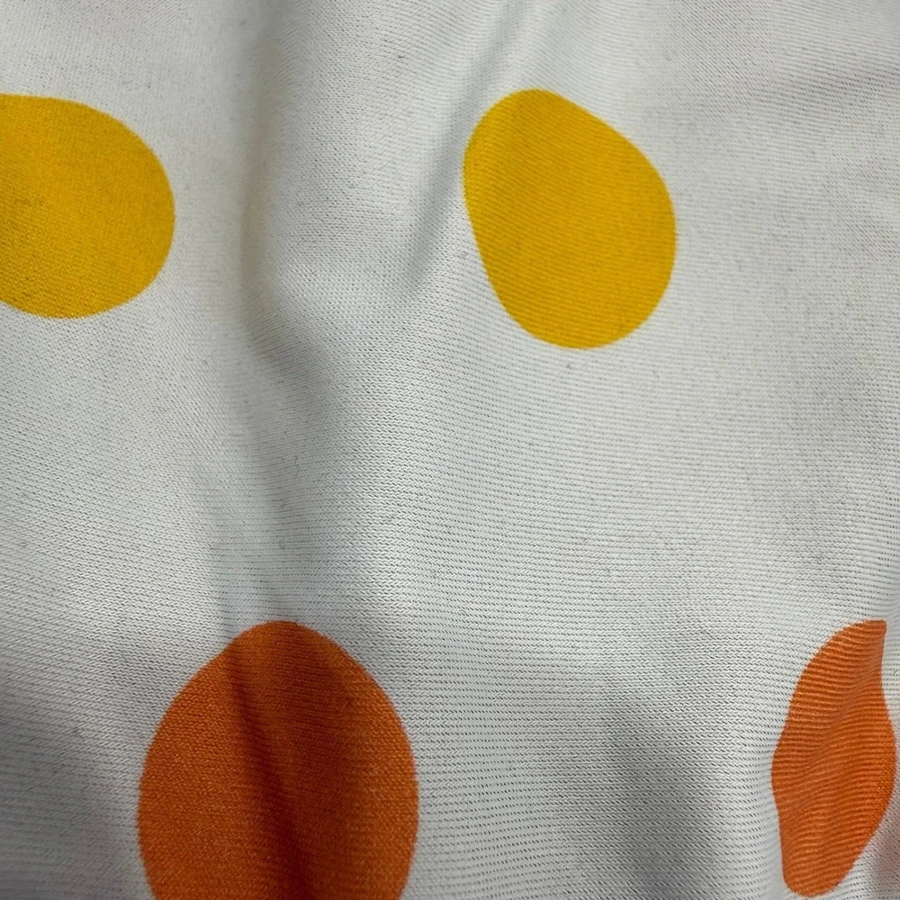 Primary girls one piece rainbow polka dot swimsuit long sleeve rashguard 6/7
